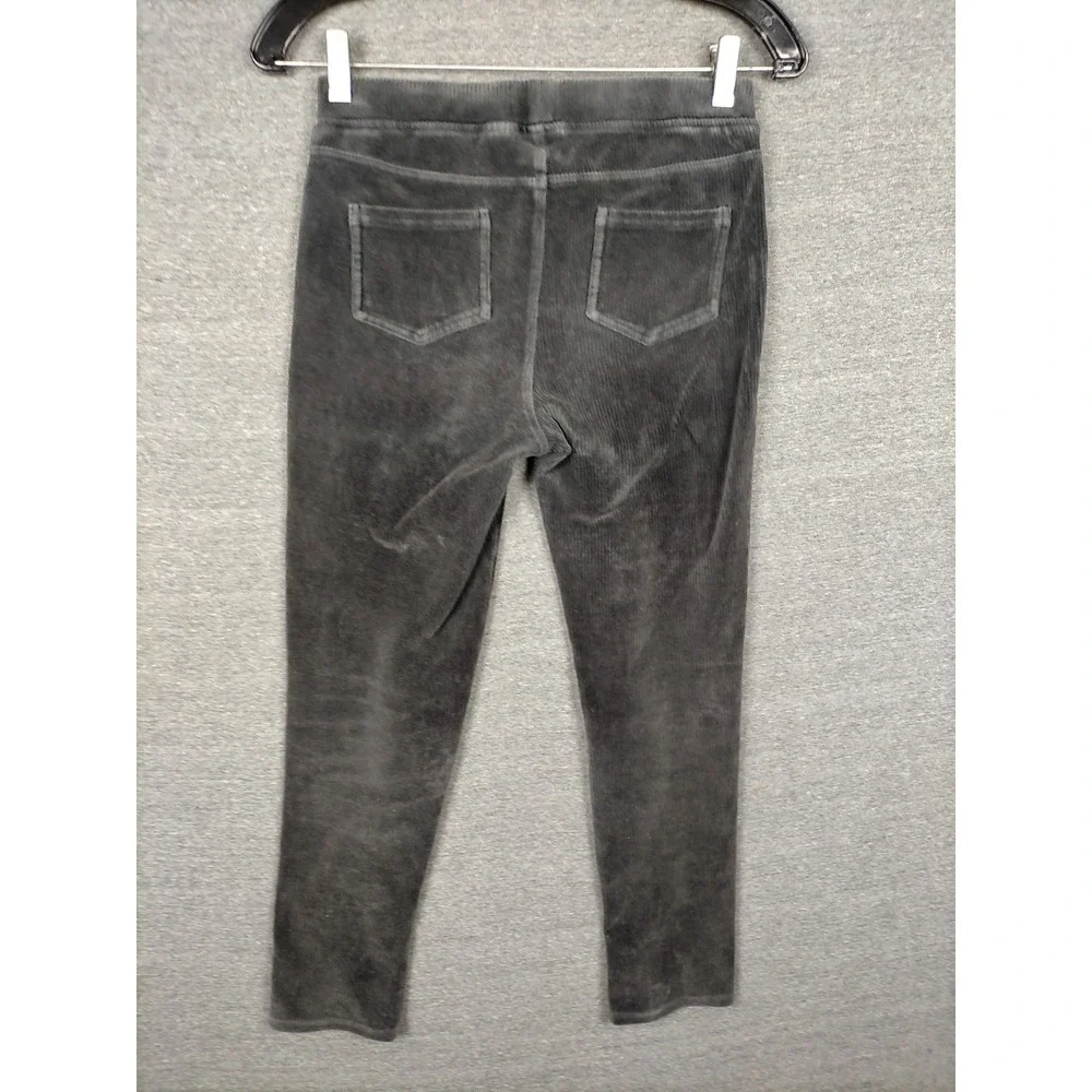 Hanna Andersson Girls Pants 12 Black Ribbed Velour‎ Casual Pajama Comfy
